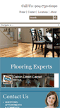 Mobile Screenshot of daltondirectcarpets.com